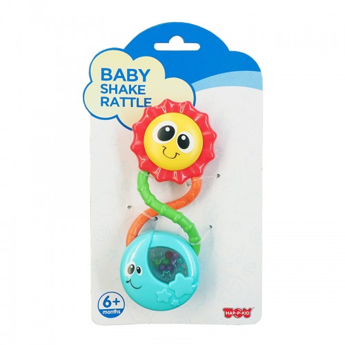 Hap-P-Kid Little Learner Baby Shake Rattle - Sun | 6 months+ Hap-P-Kid Little Learner Baby Shake Rattle - Sun | 6 months+